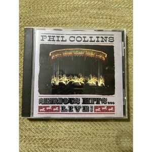 Phil Collins Serious Hits Live CD 1990 Atlantic Records 82157-2 Pop‎ Rock
